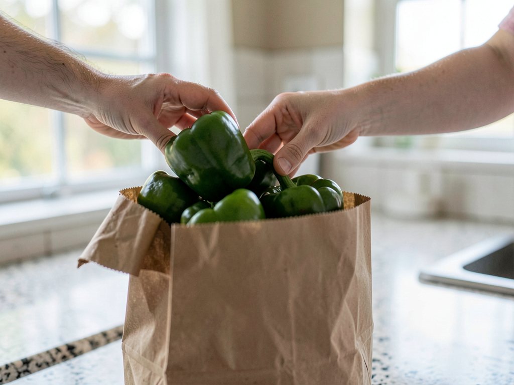 Faire mûrir des poivrons verts après achat